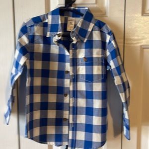 Lot of 3 Carters Boys button up shirts
